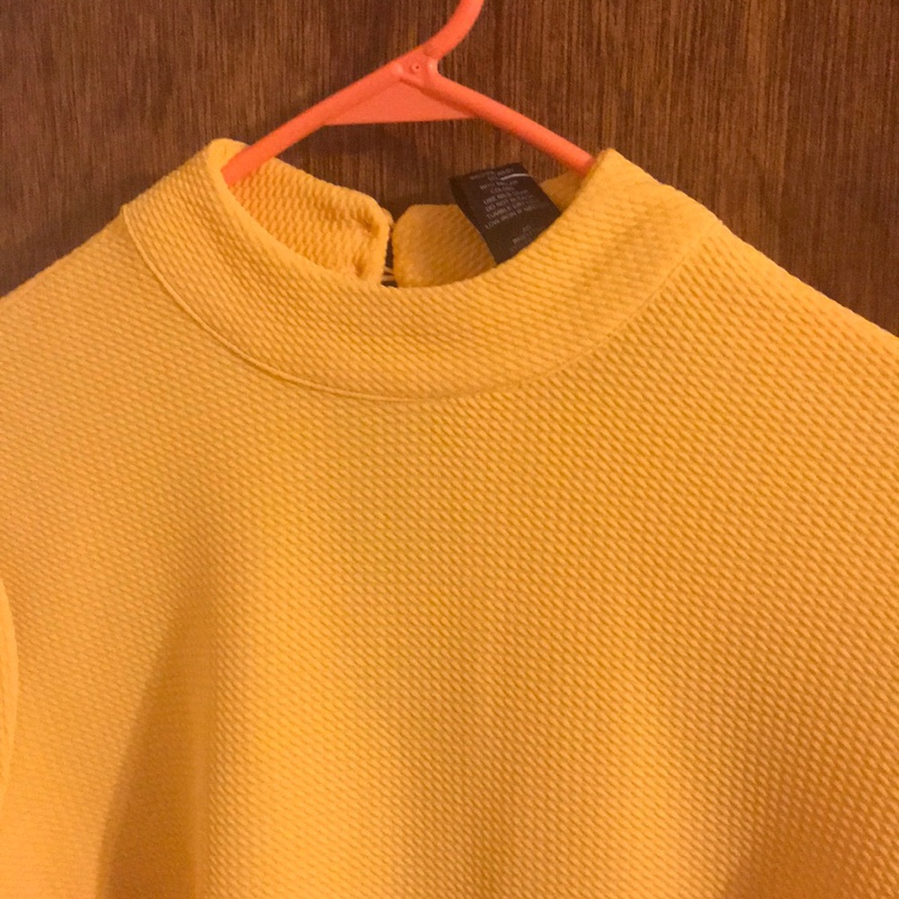Yellow blouse